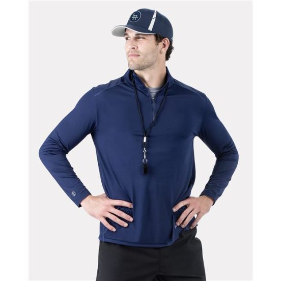 Holloway 222140 Men's CoolCore® Quarter-Zip Pullover