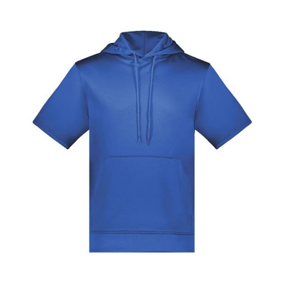 Augusta Sportswear 6871 Unisex Fleece Short Sleeve Hooded Pullover