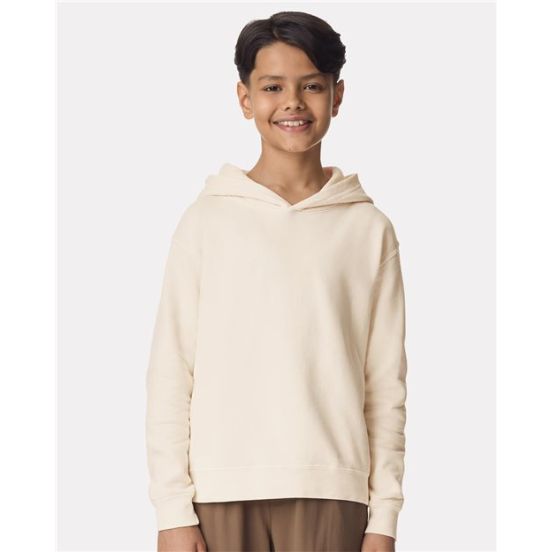 Comfort Colors 1467Y Youth Garment-Dyed Lightweight Fleece Hooded Sweatshirt