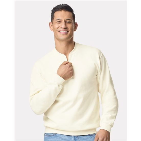 Gildan SF008 Unisex Softstyle® Midweight 1/4 Zip Sweatshirt