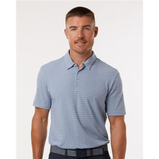 Adidas A702 Men's Blended Printed Polo