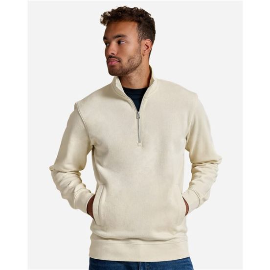 J. America 8722 Unisex BTB Fleece Quarter-Zip Sweatshirt