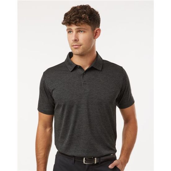 AllPro 4HM00 Men's Pro-Lock Performance Mélange Polo