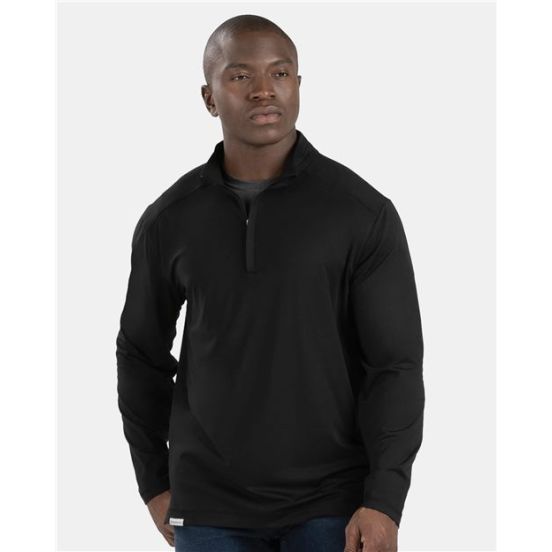 Holloway 223553 Unisex Eco Revive™ Ventura Soft Knit Quarter-Zip Pullover