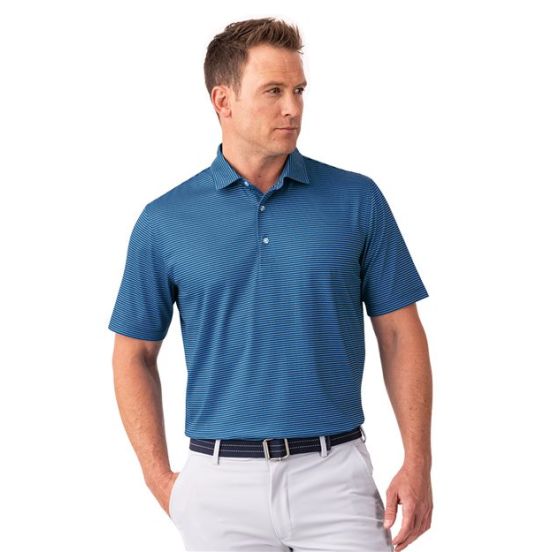 Paragon 155 Men's Aiken Striped Polo