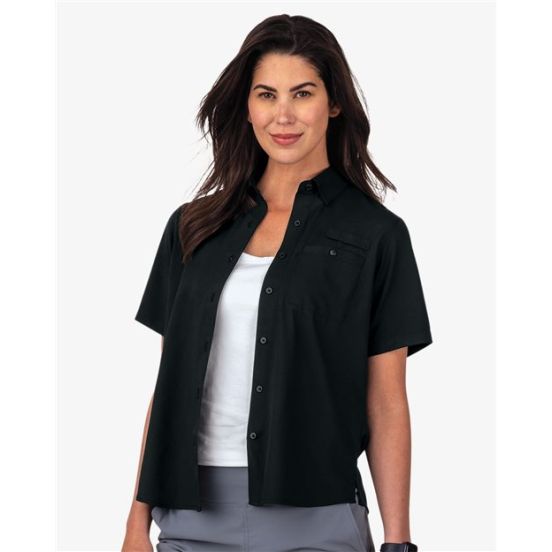 Paragon 704 Women's Hatteras Performance Short Sleeve Fishing Shirt