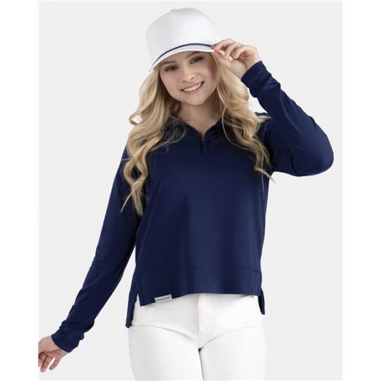 Holloway 223753 Women's Eco Revive™ Ventura Soft Knit Quarter-Zip Pullover