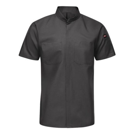 Red Kap SX46T Men's Tall Mimix™ Pro+ Short Sleeve Work Shirt With OilBlok