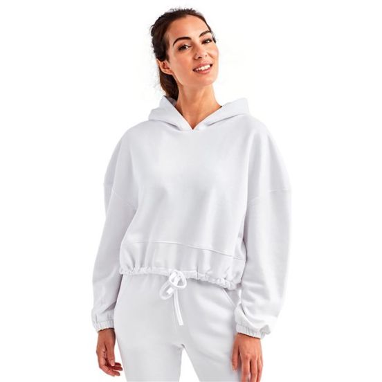 TriDri TD085 Women's Cropped Maria Hooded Sweatshirt