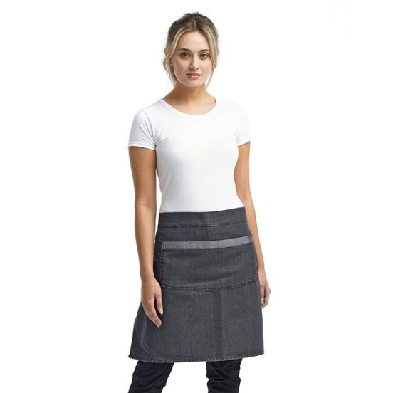 Artisan Collection by Reprime RP128 Domain Contrast Denim Waist Apron