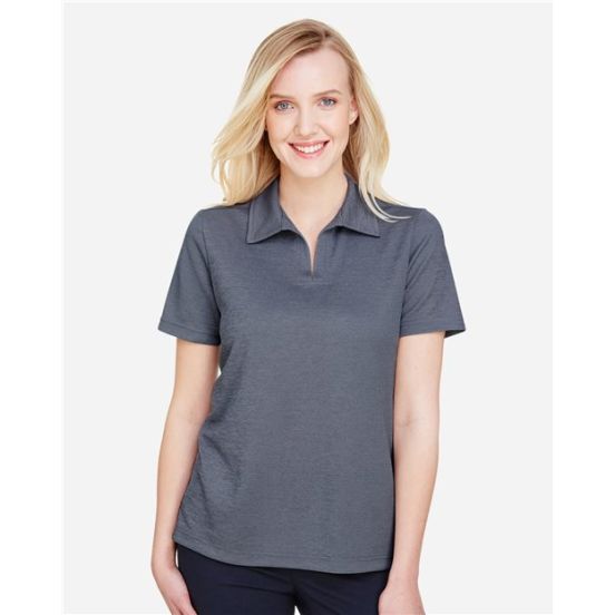 Devon & Jones DG22W Women's CrownLux Performance® Address Melange Polo