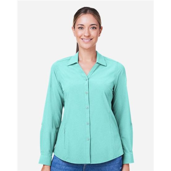 CORE365 CE510LW Women's Ultra UVP® Marina Shirt
