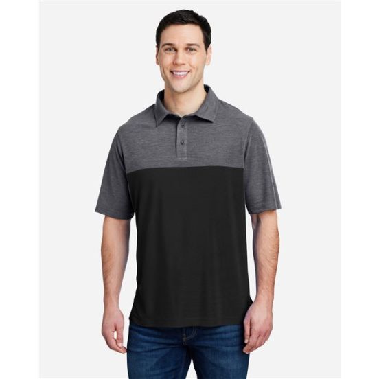 CORE365 CE112C Men's Fusion ChromaSoft™ Colorblock Polo