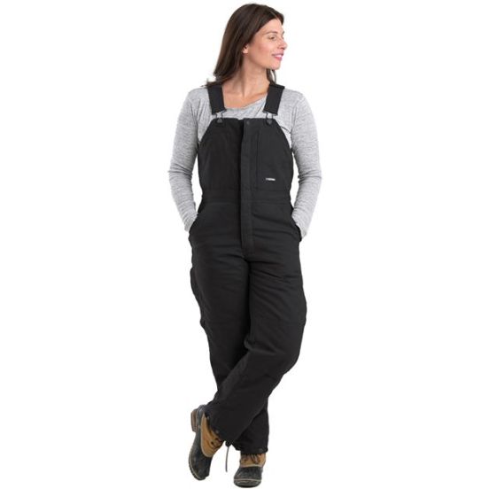 Berne Apparel WB515 Women's Softstone Duck Insulated Bib Overall