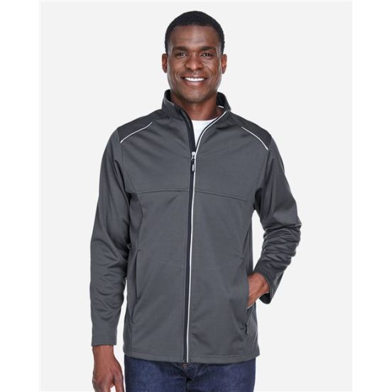 CORE365 CE708T Men's Tall Techno Lite Three-Layer Knit Tech-Shell