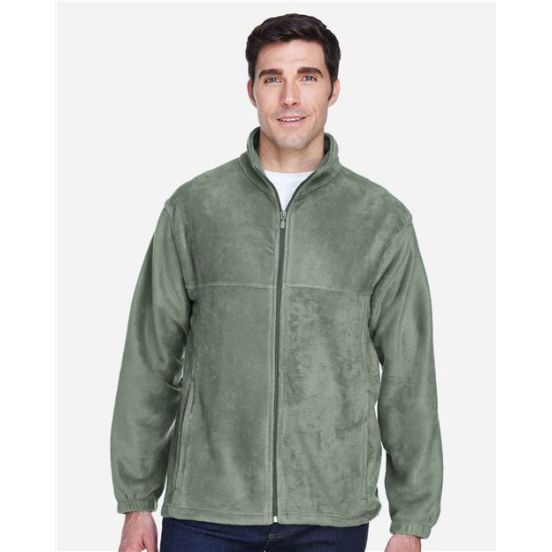 Harriton M990 Men's Full-Zip Fleece