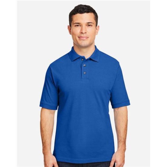 Harriton M200 Men's Pique Polo