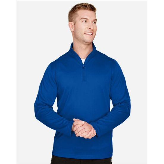 Harriton M748 Men's Advantage Snag Protection Plus Quarter-Zip Pullover