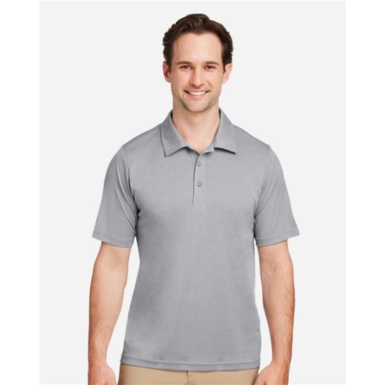 Team 365 TT51H Men's Zone Sonic Heather Performance Polo