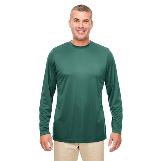UltraClub 8622 Men's Cool & Dry Sport Performance Long Sleeve T-Shirt