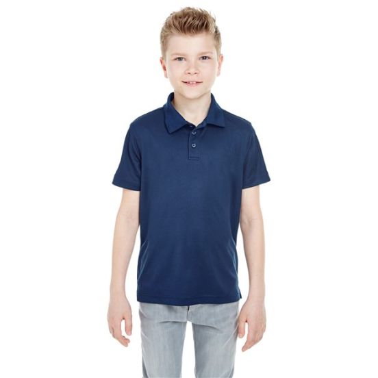UltraClub 8210Y Youth Cool & Dry Mesh Piqué Polo