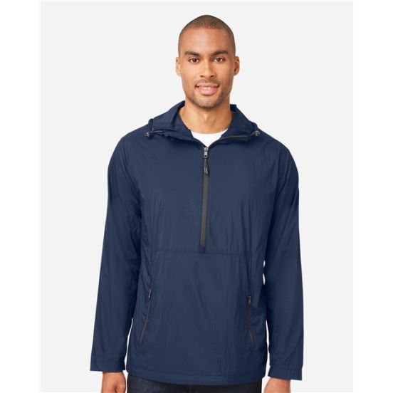 North End NE810 Men's Aura Lightweight Packable Anorak