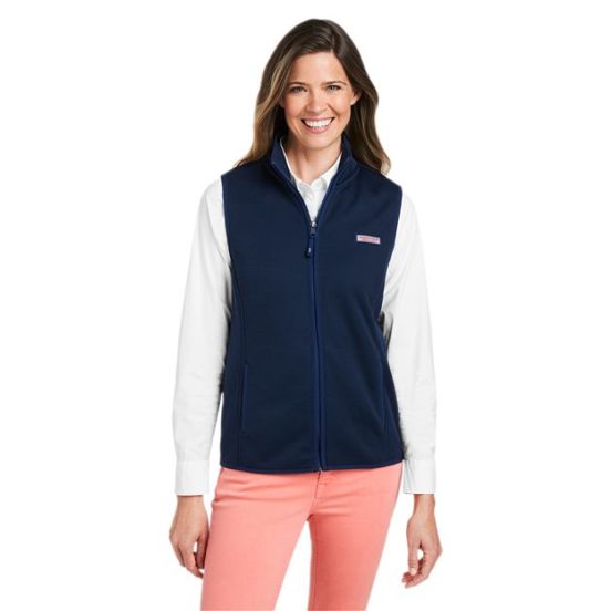 vineyard vines O001411 Women's Mountain Sweater Fleece Vest