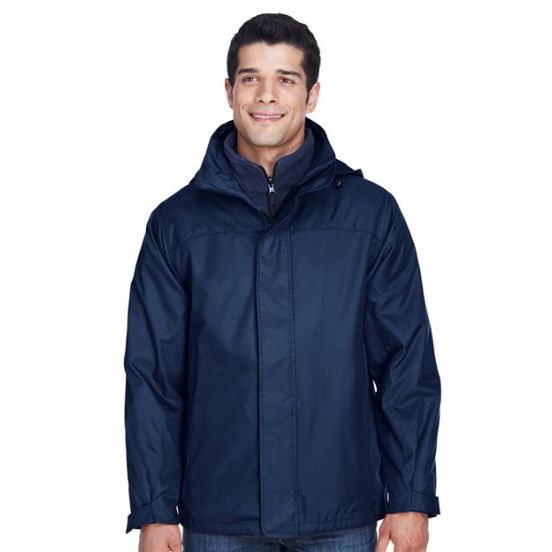 North End 88130 Men's 3-in-1 Insulated Jacket