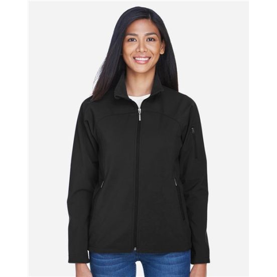 North End 78034 Women's 3-Layer Fleece Performance Soft Shell Jacket