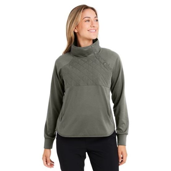 Swannies SWE400L Women's Ellis Snap Neck Pullover