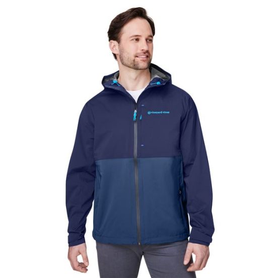 vineyard vines O001647 Men's On-The-Go Packable Rain Shell