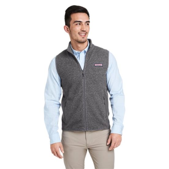 vineyard vines O001401 Men's Harbor Fleece Vest