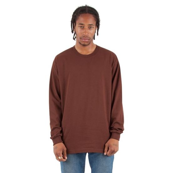 Shaka Wear SHMHLST Men's Tall Max Heavyweight Long Sleeve T-Shirt