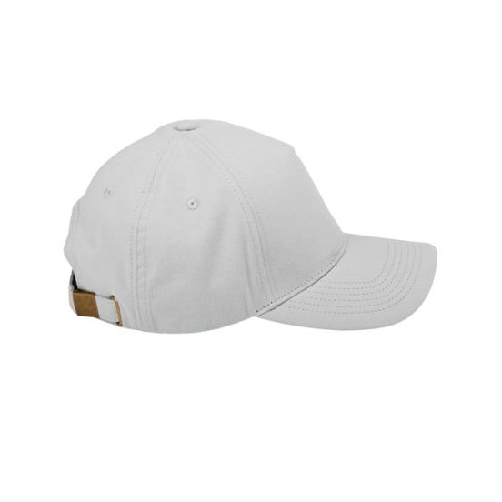 Big Accessories BX034 Five-Panel Brushed Twill Cap