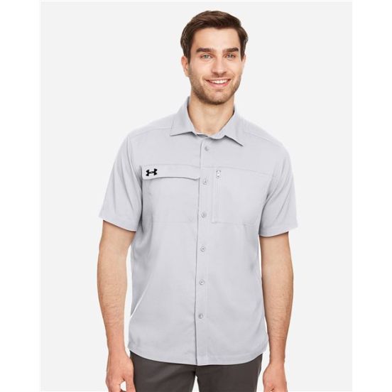 Under Armour 1351360 Men's Motivate Coach Woven Shirt
