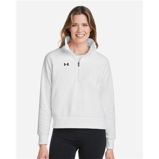 Under Armour 1379492 Women's Rival Fleece Half-Zip Pullover