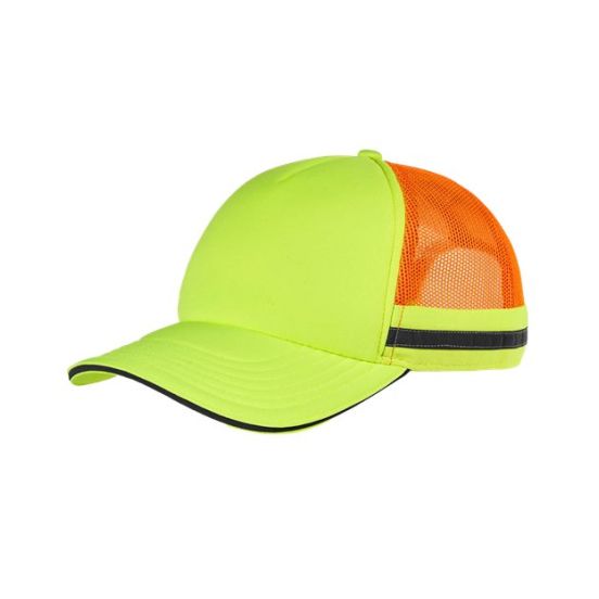 Big Accessories BA661 Safety Trucker Cap