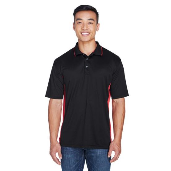 UltraClub 8406 Men's Cool & Dry Sport Two-Tone Polo