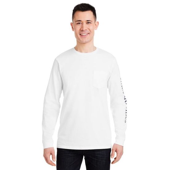 vineyard vines V021214 Unisex Long Sleeve Pocket T-Shirt