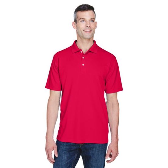 UltraClub 8445 Men's Cool & Dry Stain-Release Performance Polo