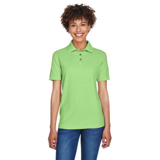 UltraClub 8541 Women's Whisper Pique Polo