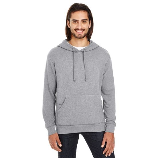 Threadfast Apparel 321H Unisex Tri-Blend French Terry Hooded Sweatshirt
