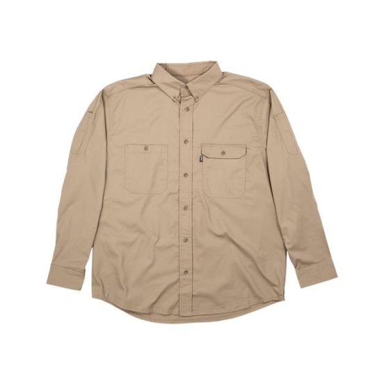 Berne Apparel SH21 Men's Utility Lightweight Canvas Woven Dress Shirt