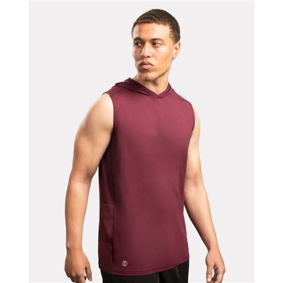 Holloway 222590 Unisex CoolCore® Sleeveless Hooded T-Shirt