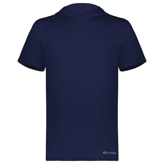 Holloway 222142 Men's Hooded T-Shirt Powered by Coolcore