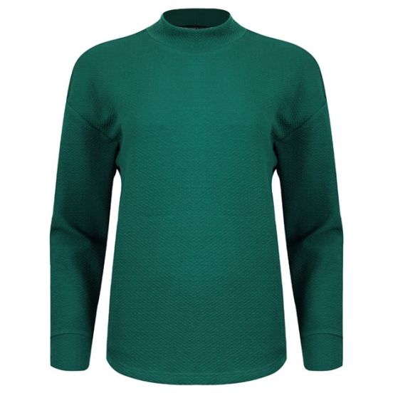 Swannies SWP400L Women's Paige Cadet Collar Sweatshirt