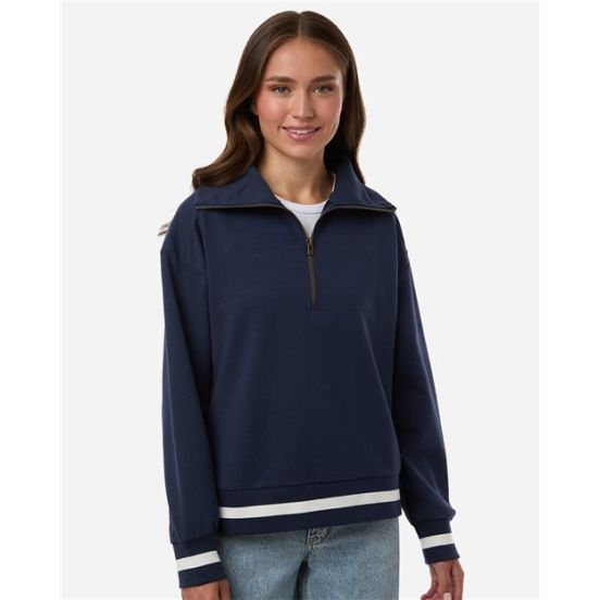Holloway 223782 Women's Heritage Prep Quarter-Zip Pullover