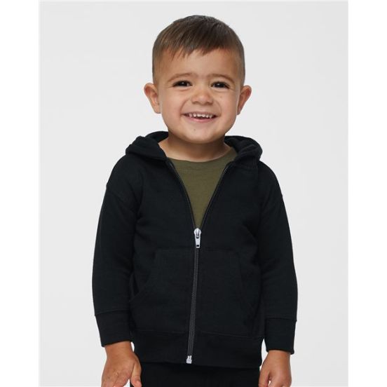 Rabbit Skins 3446 Infant Full-Zip Fleece Hoodie Sweatshirt