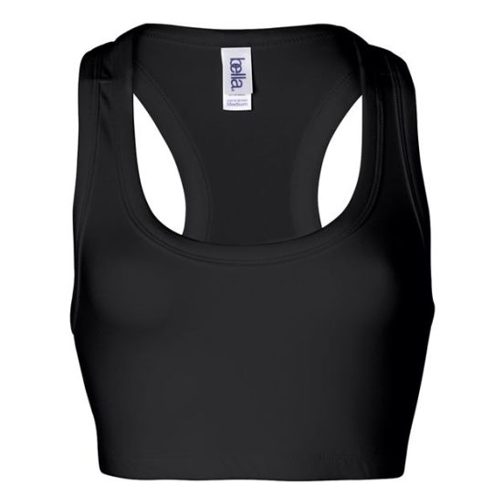BELLA + CANVAS 970 Women's Nylon Spandex Sports Bra