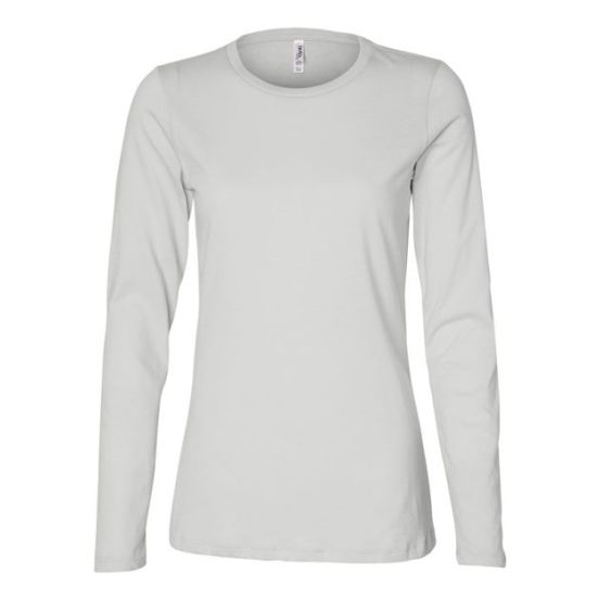 BELLA + CANVAS 6450 Women’s Relaxed Jersey Long Sleeve Tee